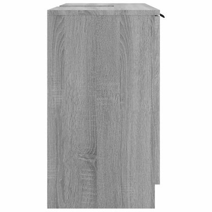 Mobile Bagno Grigio Sonoma 64,5x33,5x59 cm in Legno Multistrato | homemem39