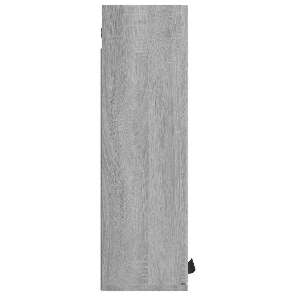 Armadietto a Specchio da Bagno Grigio Sonoma 64x20x67 cm | homemem39