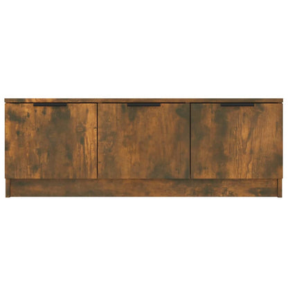 Mobile TV Rovere Fumo 102x35x36,5 cm in Legno Multistrato
