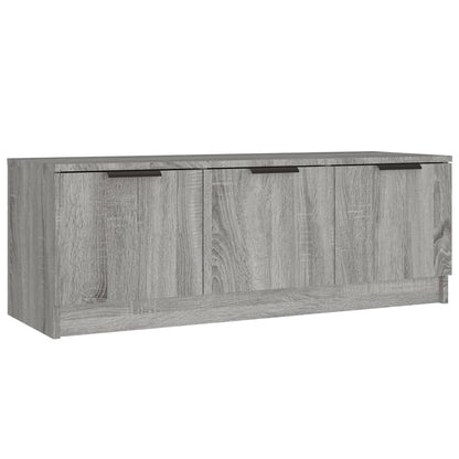 Mobile TV Grigio Sonoma 102x35x36,5 cm in Legno Multistrato