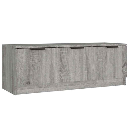 Mobile TV Grigio Sonoma 102x35x36,5 cm in Legno Multistrato