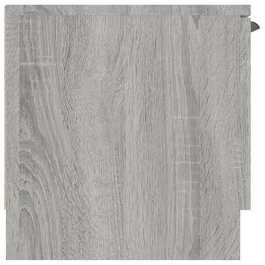 Mobile TV Grigio Sonoma 102x35x36,5 cm in Legno Multistrato