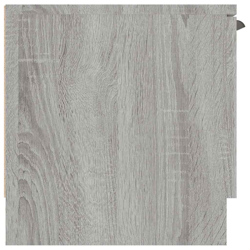 Mobile TV Grigio Sonoma 102x35x36,5 cm in Legno Multistrato