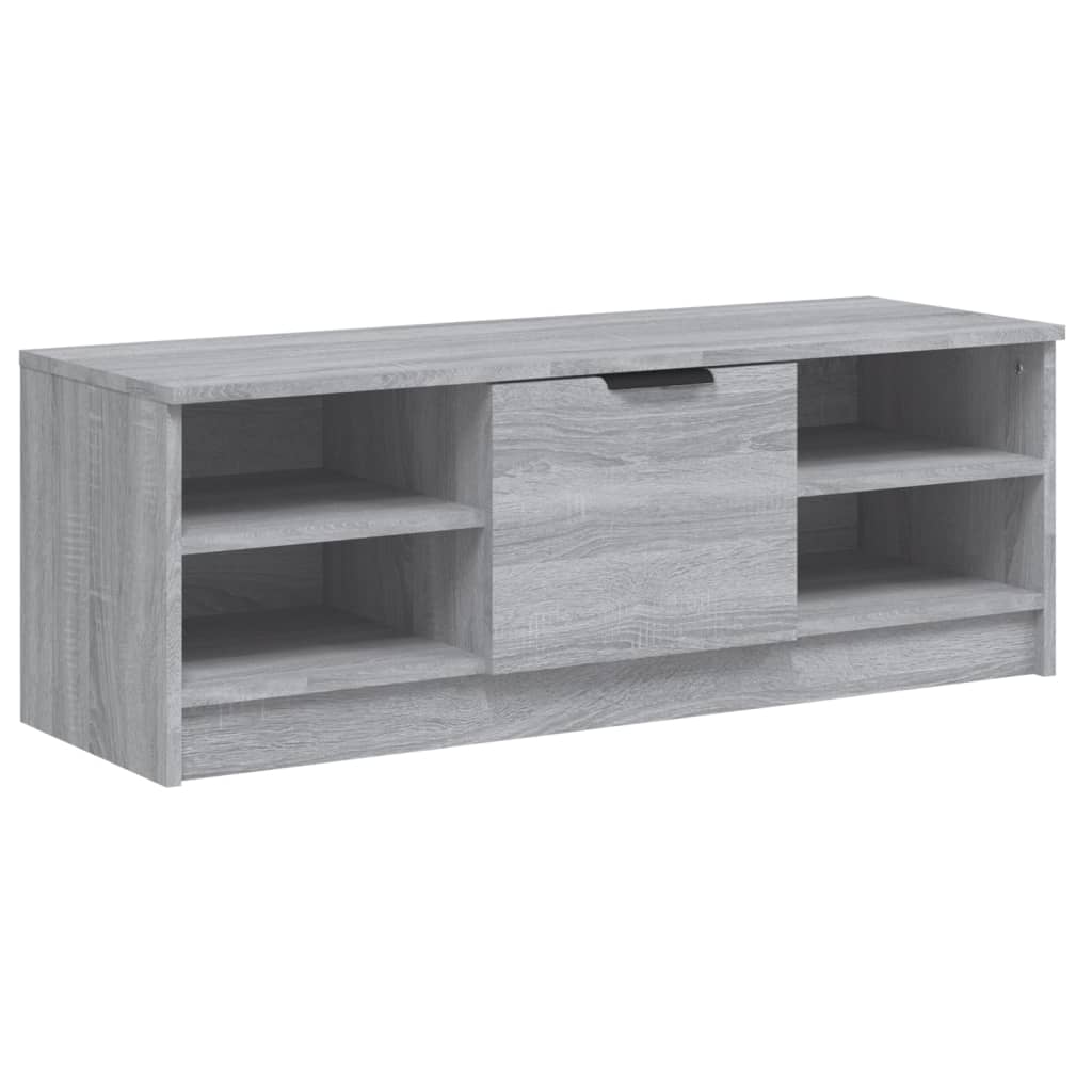 Mobile TV Grigio Sonoma 102x35,5x36,5 cm in Legno Multistrato