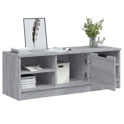 Mobile TV Grigio Sonoma 102x35,5x36,5 cm in Legno Multistrato