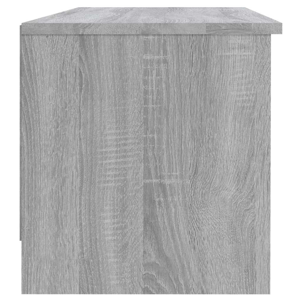 Mobile TV Grigio Sonoma 102x35,5x36,5 cm in Legno Multistrato