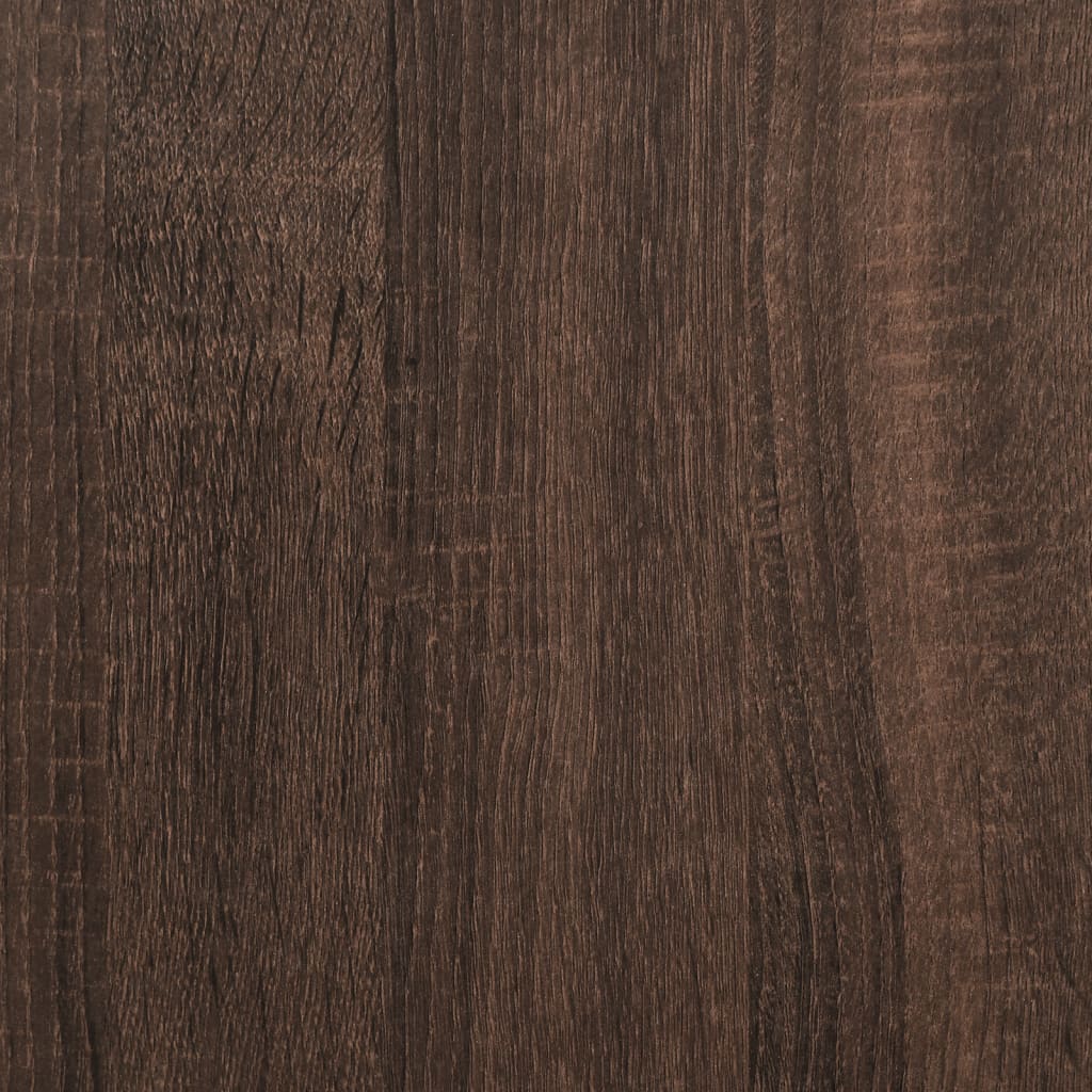 Scarpiera Rovere Marrone 59x35x100 cm in Legno Multistrato - homemem39