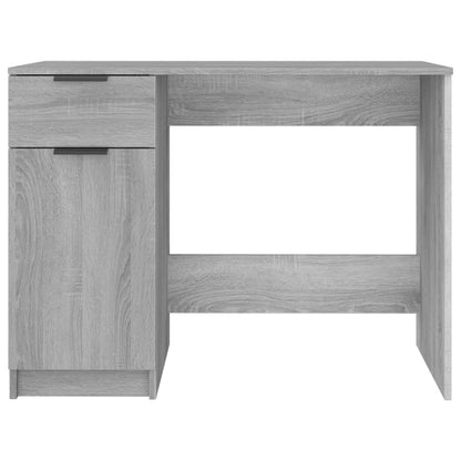 Scrivania Grigio Sonoma 100x50x75 cm in Legno Multistrato - homemem39