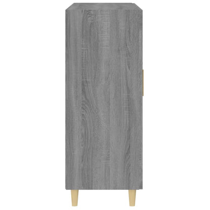 Credenza Grigio Sonoma 69,5x34x90 cm in Legno Multistrato - homemem39
