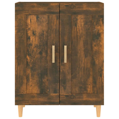 Credenza Rovere Fumo 69,5x34x90 cm in Legno Multistrato | homemem39