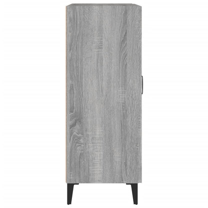 Credenza Grigio Sonoma 69,5x34x90 cm in Legno Multistrato - homemem39