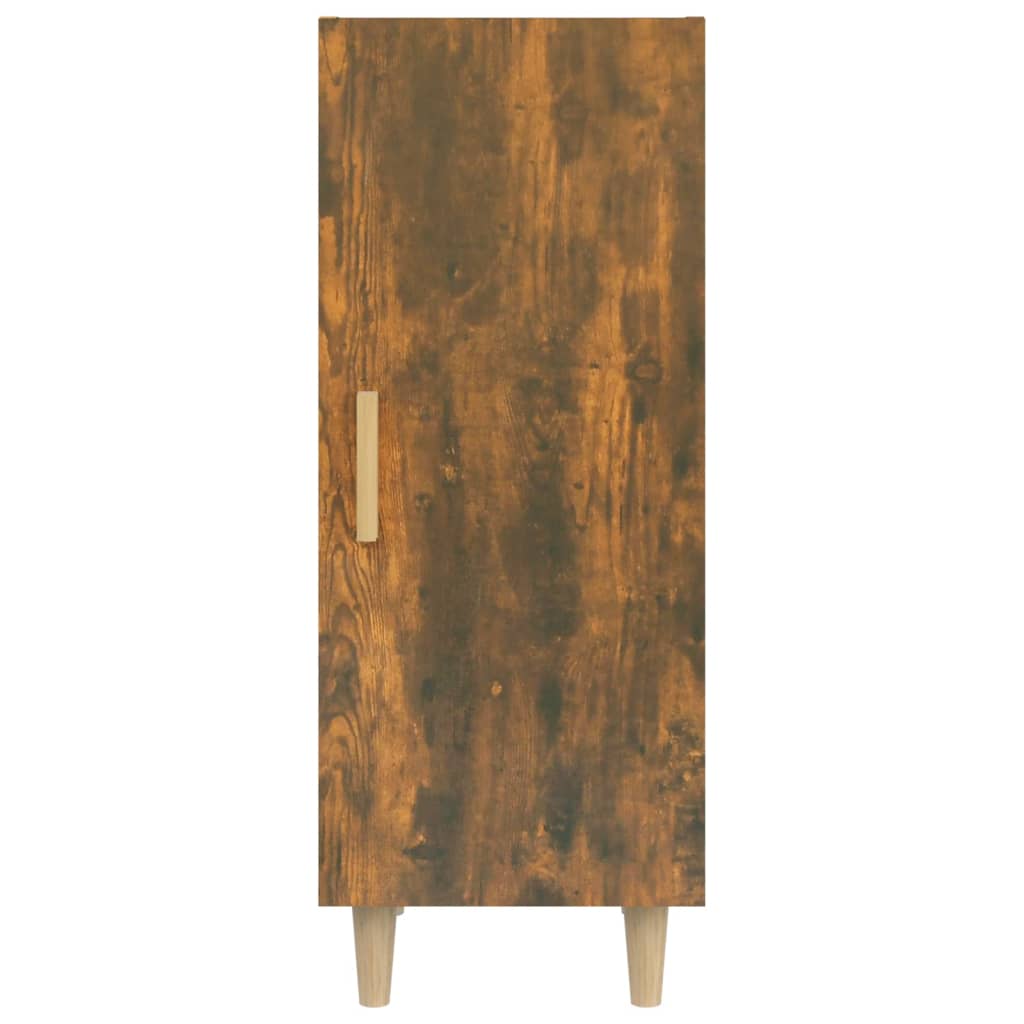 Credenza Rovere Fumo 34,5x34x90 cm in Legno Multistrato - homemem39