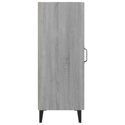 Credenza Grigio Sonoma 34,5x34x90 cm in Legno Multistrato - homemem39