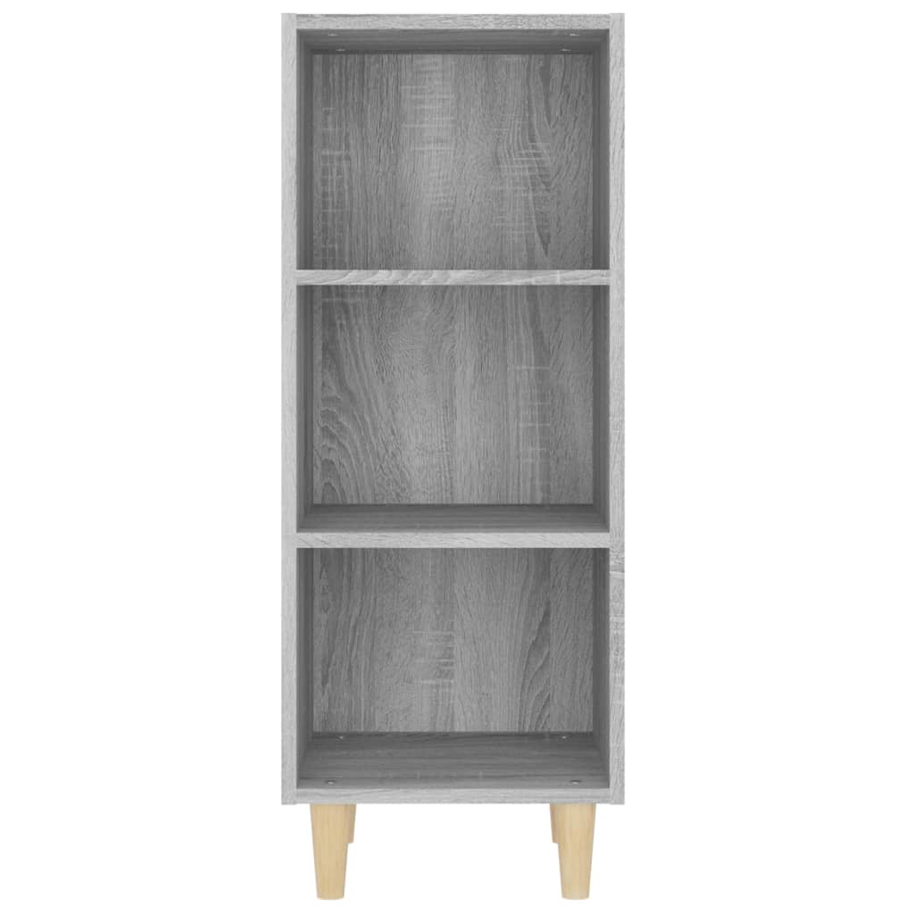 Credenza Grigio Sonoma 34,5x32,5x90 cm in Legno Multistrato - homemem39