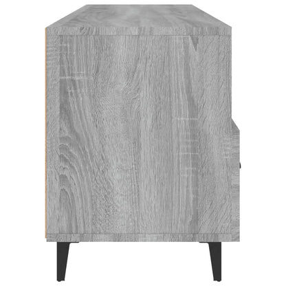 Mobile TV Grigio Sonoma 102x35x50 cm in Legno Multistrato - homemem39