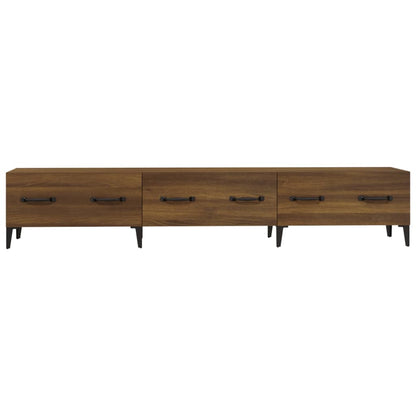 Mobile TV Rovere Marrone 150x34,5x30 cm in Legno Multistrato
