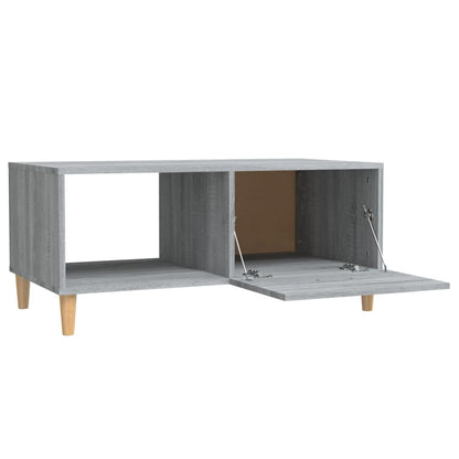 Tavolino Salotto Grigio Sonoma 89,5x50x40 cm Legno Multistrato | homemem39