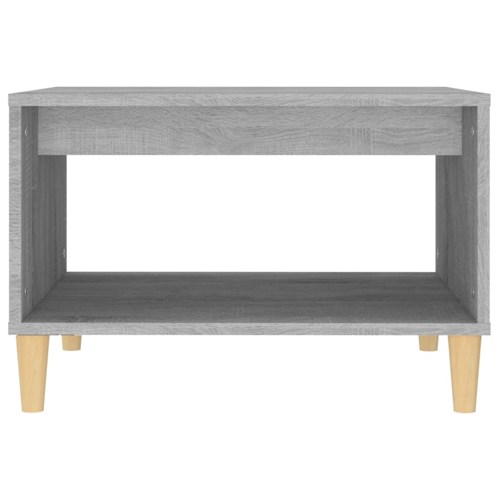 Tavolino da Salotto Grigio Sonoma 60x50x40 cm Legno Multistrato | homemem39