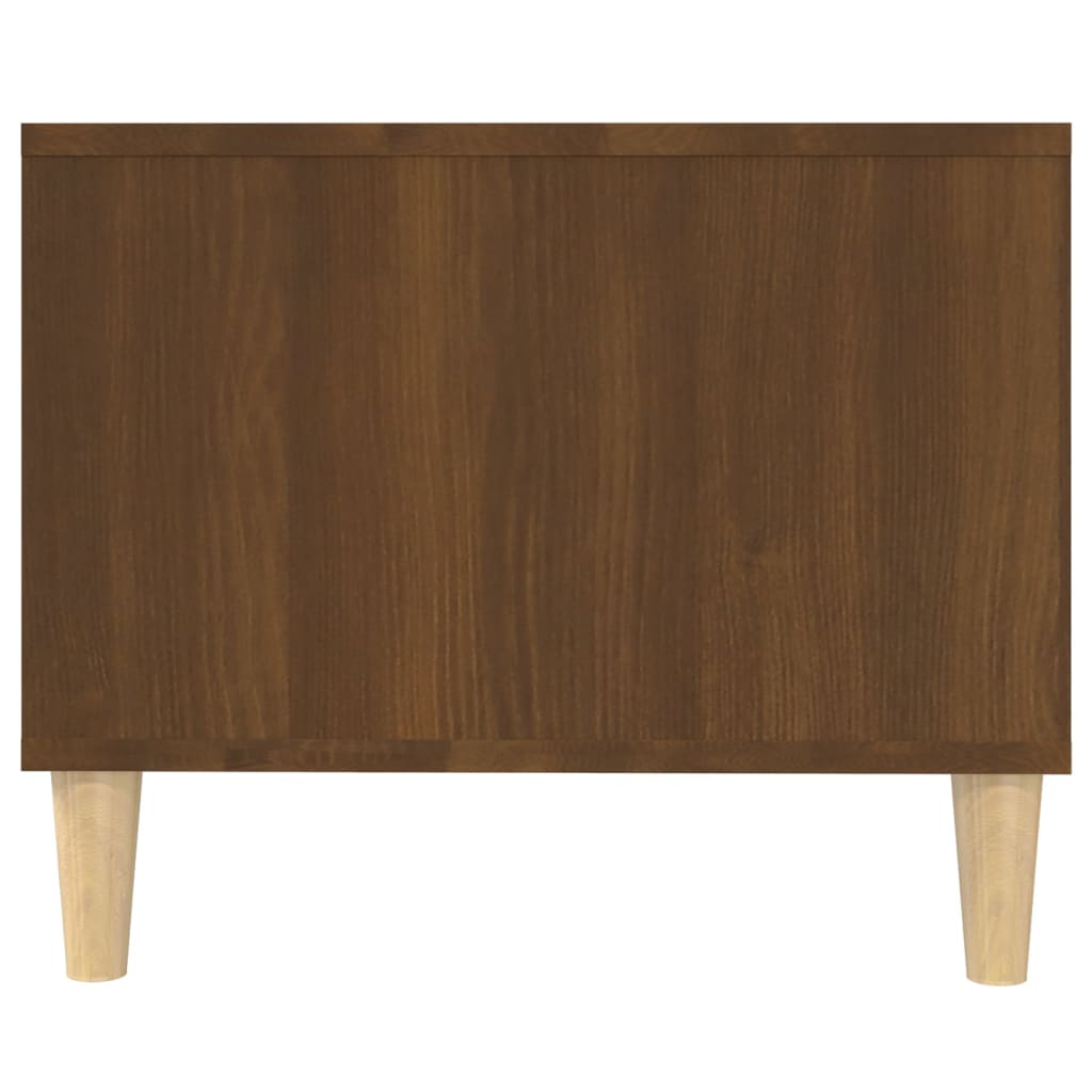 Tavolino Salotto Rovere Marrone 102x50x40 cm Legno Multistrato | homemem39