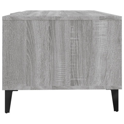 Tavolino da Salotto Grigio Sonoma 102x50x40cm Legno Multistrato | homemem39