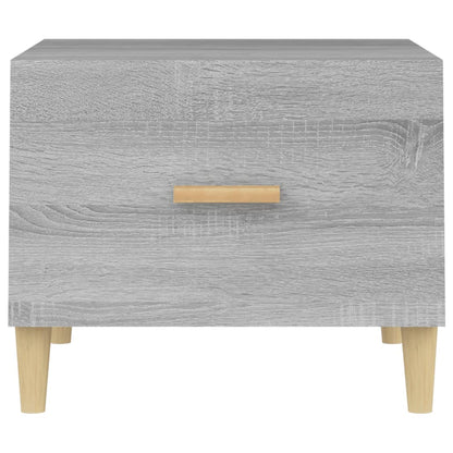 Tavolini Salotto 2pz Grigio Sonoma 50x50x40cm Legno Multistrato | homemem39