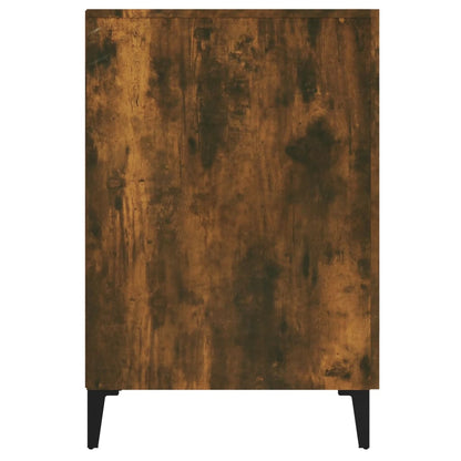 Scrivania Rovere Fumo 140x50x75 cm in Legno Multistrato - homemem39