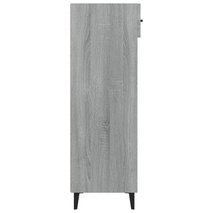 Scarpiera Grigio Sonoma 60x35x105 cm in Legno Multistrato - homemem39