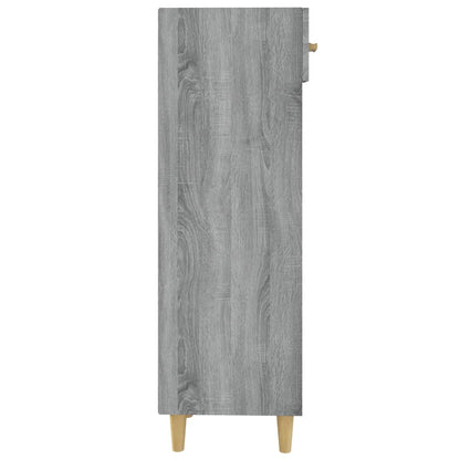 Scarpiera Grigio Sonoma 30x35x105 cm in Legno Multistrato - homemem39