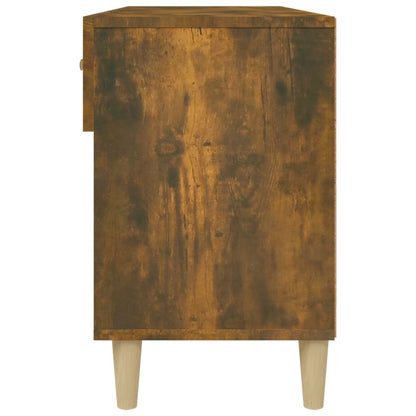 Scarpiera Rovere Fumo 102x35x55 cm in Legno Multistrato - homemem39