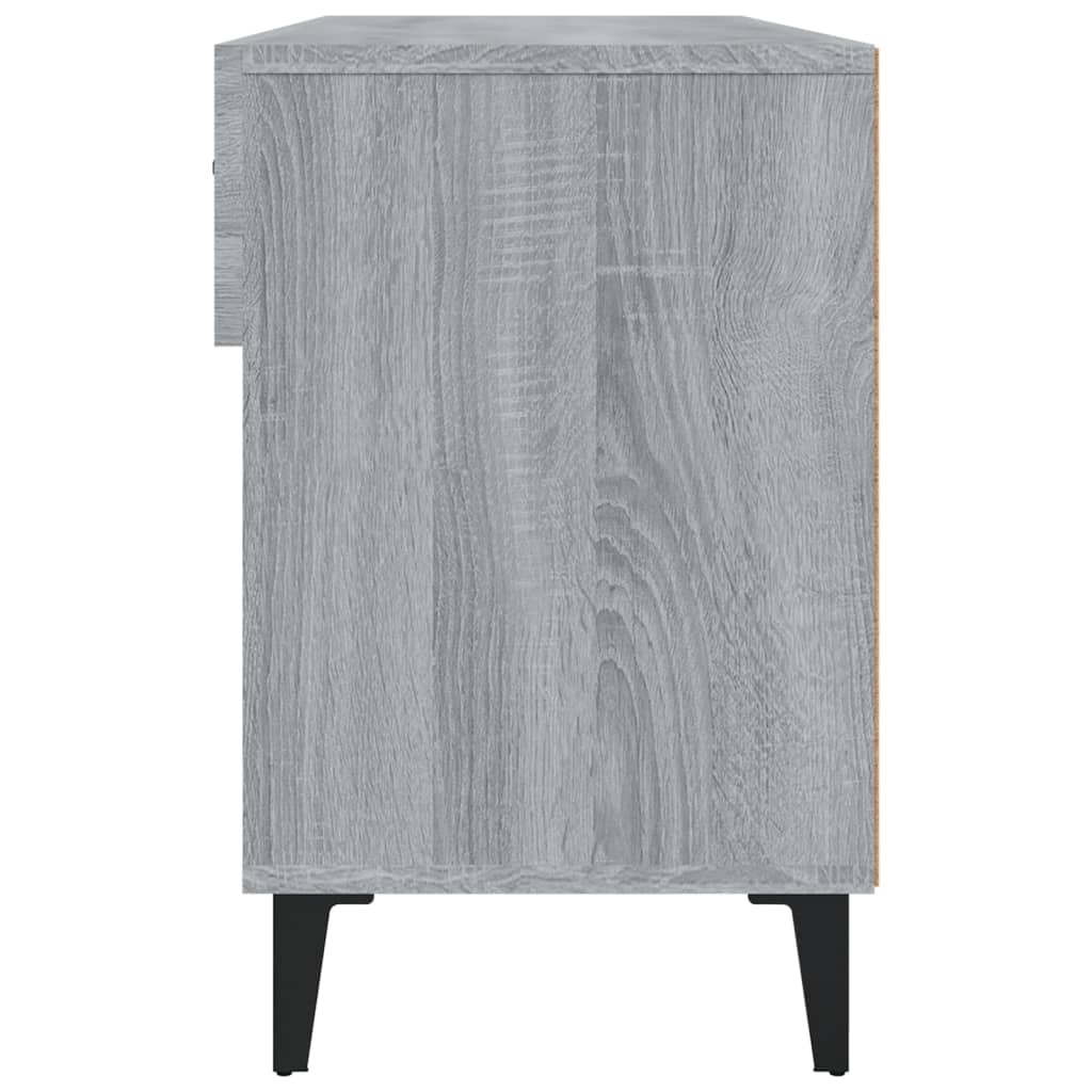 Scarpiera Grigio Sonoma 102x35x55 cm in Legno Multistrato - homemem39