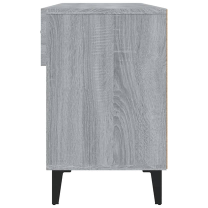 Scarpiera Grigio Sonoma 102x35x55 cm in Legno Multistrato - homemem39