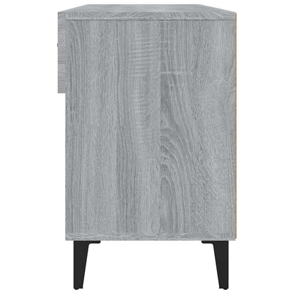 Scarpiera Grigio Sonoma 102x35x55 cm in Legno Multistrato