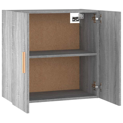 Mobile Pensile Grigio Sonoma 60x30x60 cm Legno Multistrato