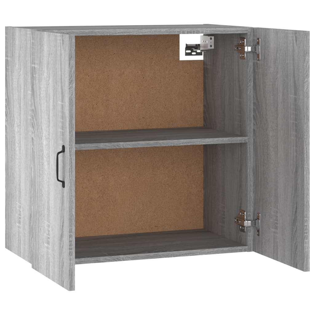Mobile Pensile Grigio Sonoma 60x31x60 cm in Legno Multistrato | homemem39