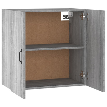 Mobile Pensile Grigio Sonoma 60x31x60 cm in Legno Multistrato