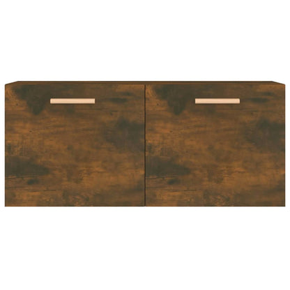 Mobile Parete Rovere Fumo 80x35x36,5 cm in Legno Multistrato | homemem39
