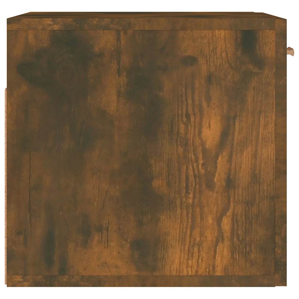 Mobile Parete Rovere Fumo 80x35x36,5 cm in Legno Multistrato