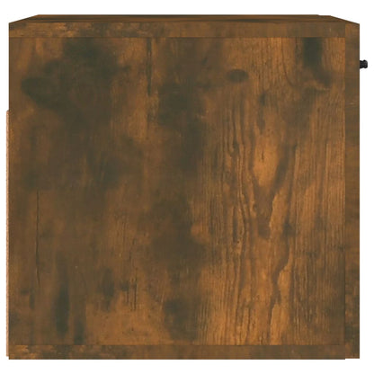 Mobile a Parete Rovere Fumo 80x36,5x35 cm in Legno Multistrato | homemem39