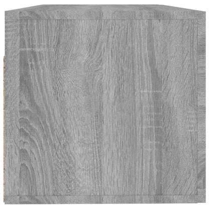 Mobile Pensile Grigio Sonoma 100x36,5x35 cm Legno Multistrato