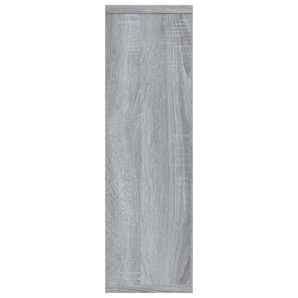 Mensola a Muro Grigio Sonoma 85x16x52,5 cm in Legno Multistrato - homemem39