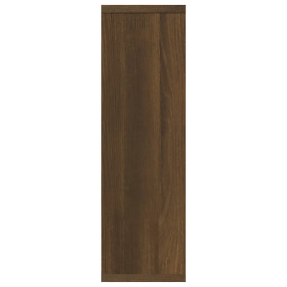 Mensola a Muro Rovere Marrone 85x16x52,5cm in Legno Multistrato - homemem39