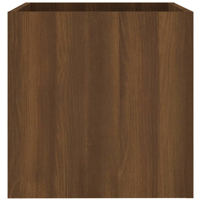 Fioriera Rovere Marrone 40x40x40 cm in Legno Multistrato | homemem39