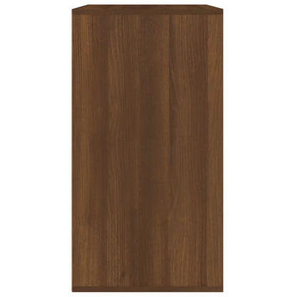Armadietto per Cosmetici Rovere Marrone 80x40x75 cm in Legno