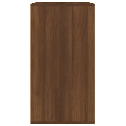 Armadietto per Cosmetici Rovere Marrone 80x40x75 cm in Legno
