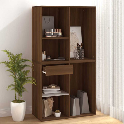 Armadietto per Cosmetici Rovere Marrone 80x40x75 cm in Legno