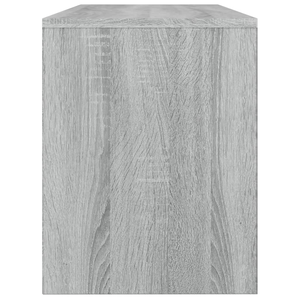 Sgabello da Toeletta Grigio Sonoma 70x35x45cm Legno Multistrato - homemem39