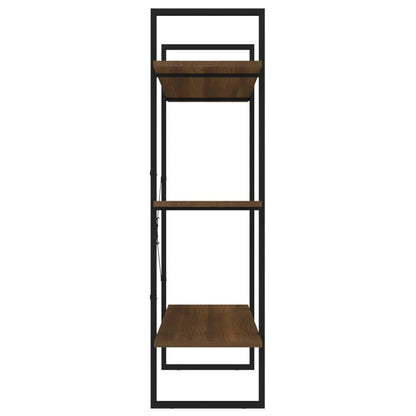 Libreria Rovere Marrone 100x30x105 cm in Legno Multistrato | homemem39