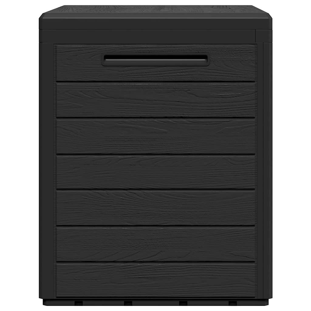 Baule da Giardino Antracite 58,5x46x55 cm in Polipropilene - homemem39