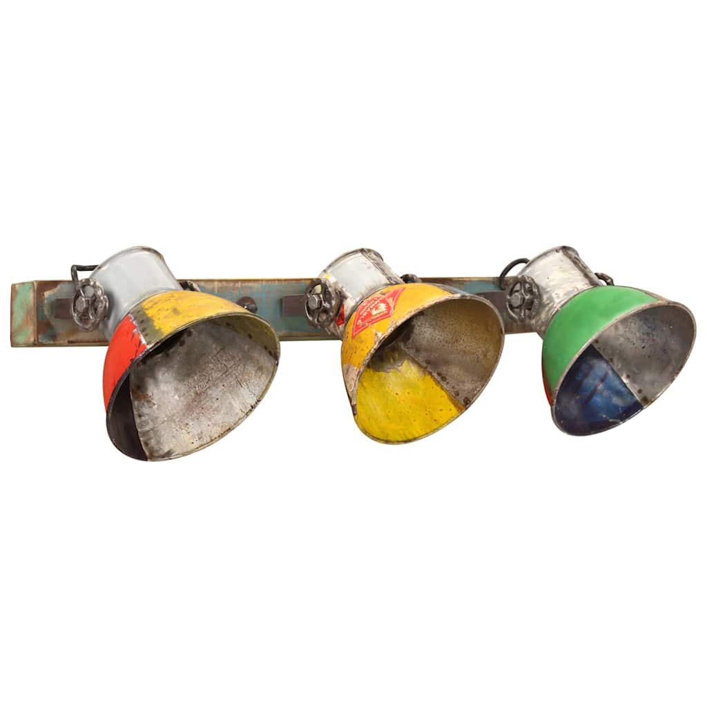 Lampada da Parete Industriale Multicolore 65x25 cm E27 | homemem39