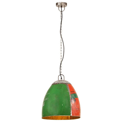 Lampada Sospesa Industriale 25 W Multicolore Rotonda 42 cm E27 | homemem39